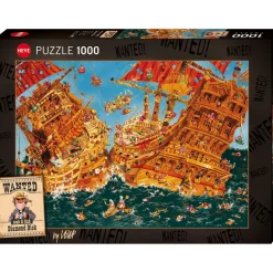 Puzzle 1000 pièces : recherché dick le diamant - Heye