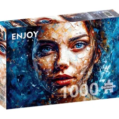 Puzzle 1000 Pièces : Regard Glacé - EnjoyPuzzle
