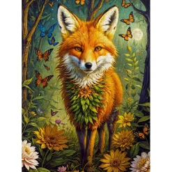 Puzzle 1000 Pièces : Renard Enchanté - EnjoyPuzzle