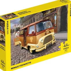 Puzzle 500 pièces : Renault Estafette - Heller