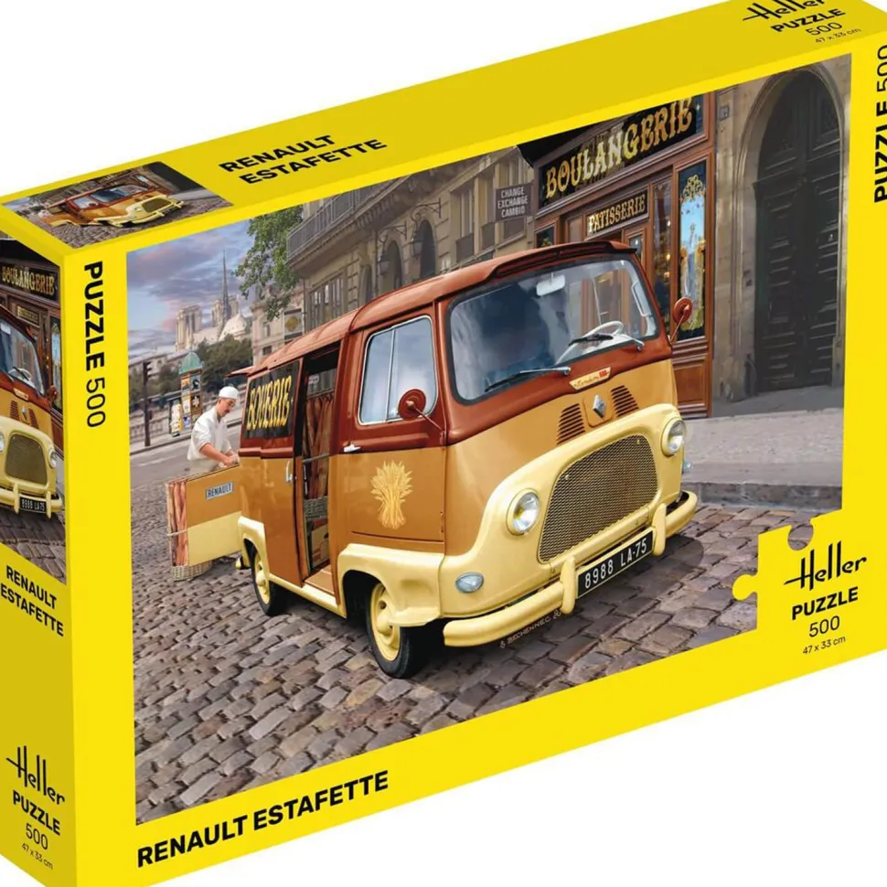 Puzzle 500 pièces : Renault Estafette - Heller