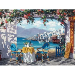 Puzzle 1000 pièces : Rendez-vous à Mykonos - Schmidt