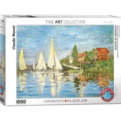 Puzzle 1000 pièces : Régates à Argenteuil - Eurographics