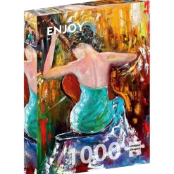 Puzzle 1000 Pièces : Rhapsodie en bleu - EnjoyPuzzle