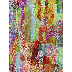 Puzzle 1000 Pièces : Rideau Floral - EnjoyPuzzle