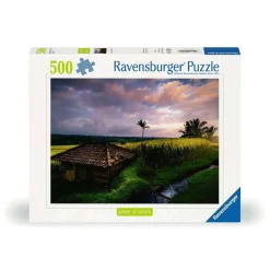 Puzzle 500 pièces : Rizières de Bali - Ravensburger