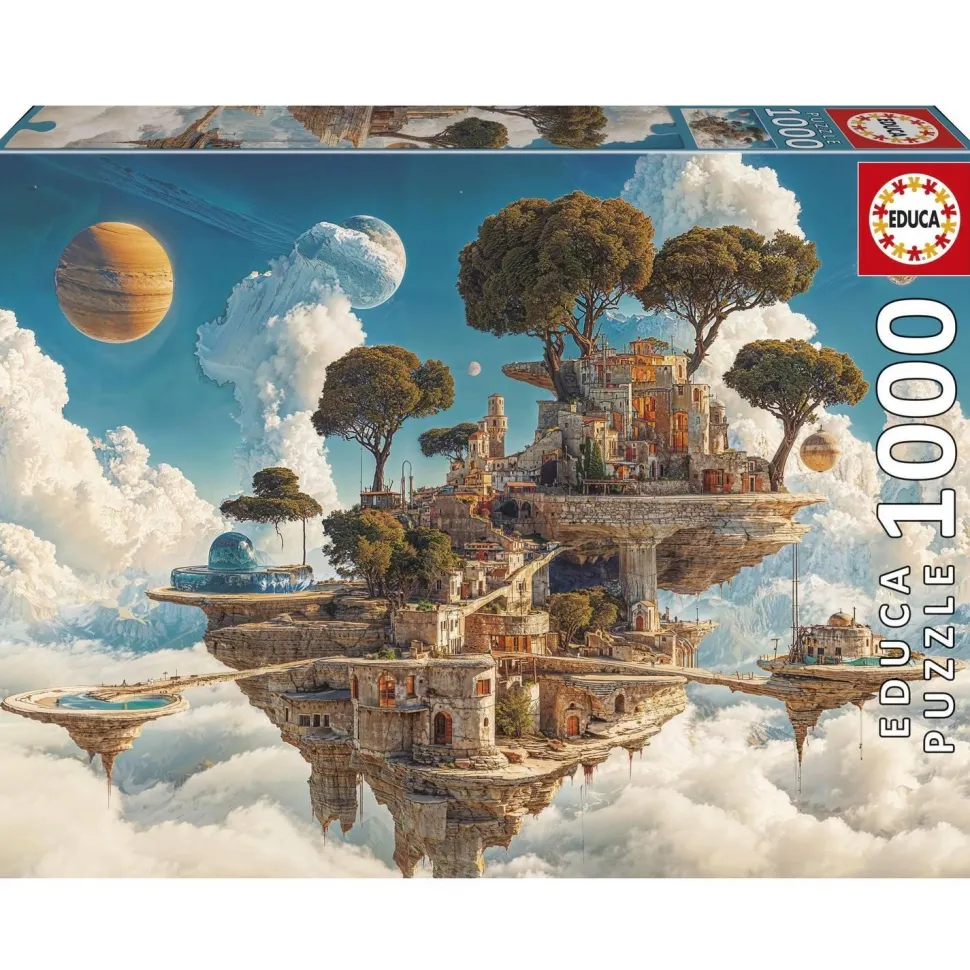 Puzzle 1000 pièces : ROYAUME DES NUAGES - Educa