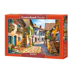 Puzzle 1000 pièces : Rue de Village - Castorland