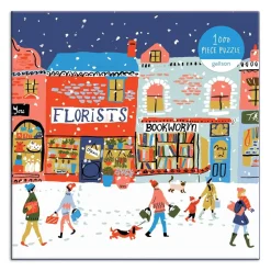 Puzzle 1000 pièces : Rue principale du village - Galison