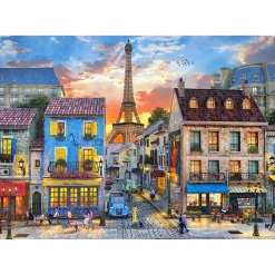 Puzzle 500 pièces : Rues de Paris - Castorland