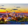 Puzzle 1000 Pièces : Sainte-Sophie au coucher du soleil - Istanbul - EnjoyPuzzle