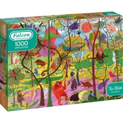 Puzzle 1000 pièces : Sauvage - Falcon de luxe