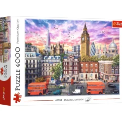 Puzzle 4000 pièces : Se promener dans Londres - Trefl