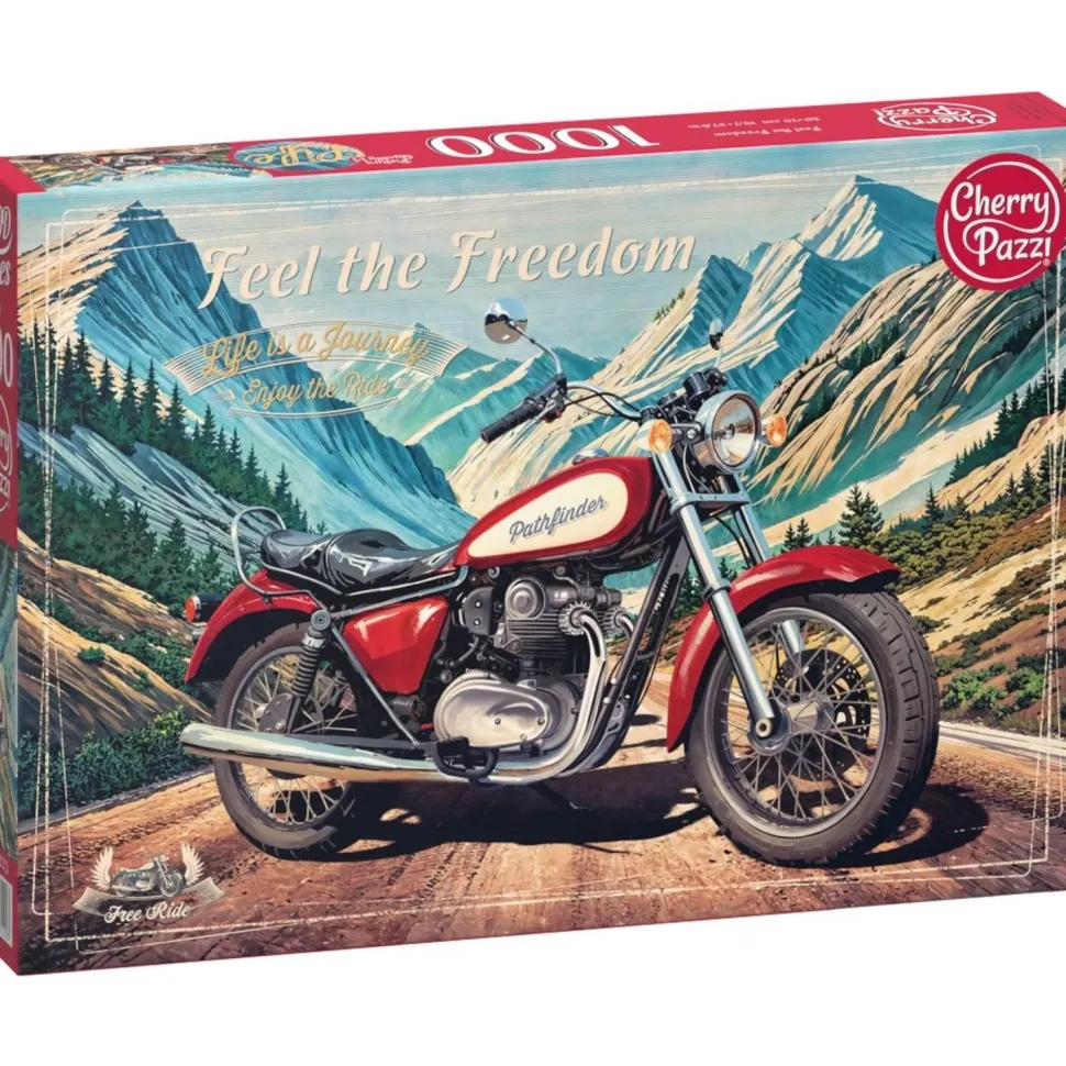 Puzzle 1000 pièces : Se sentir en liberté - CherryPazzi