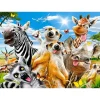 Puzzle 200 pièces : Selfie Africain - Castorland