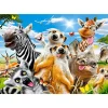 Puzzle 500 pièces : Selfie Africain - Castorland