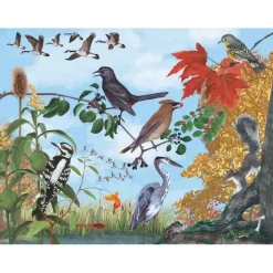 Puzzle 1000 pièces : Sentier d’automne - New York Puzzle Company