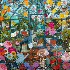 Puzzle 1000 pièces : Serre anglaise - Eeboo