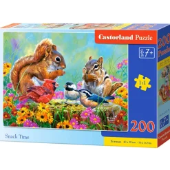 Puzzle 200 pièces : Snack Time - Castorland