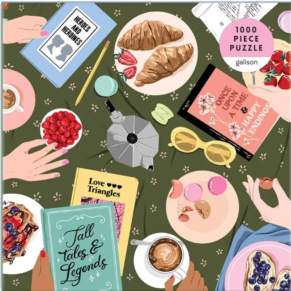 Puzzle 1000 pièces : Société de lecteurs - Galison