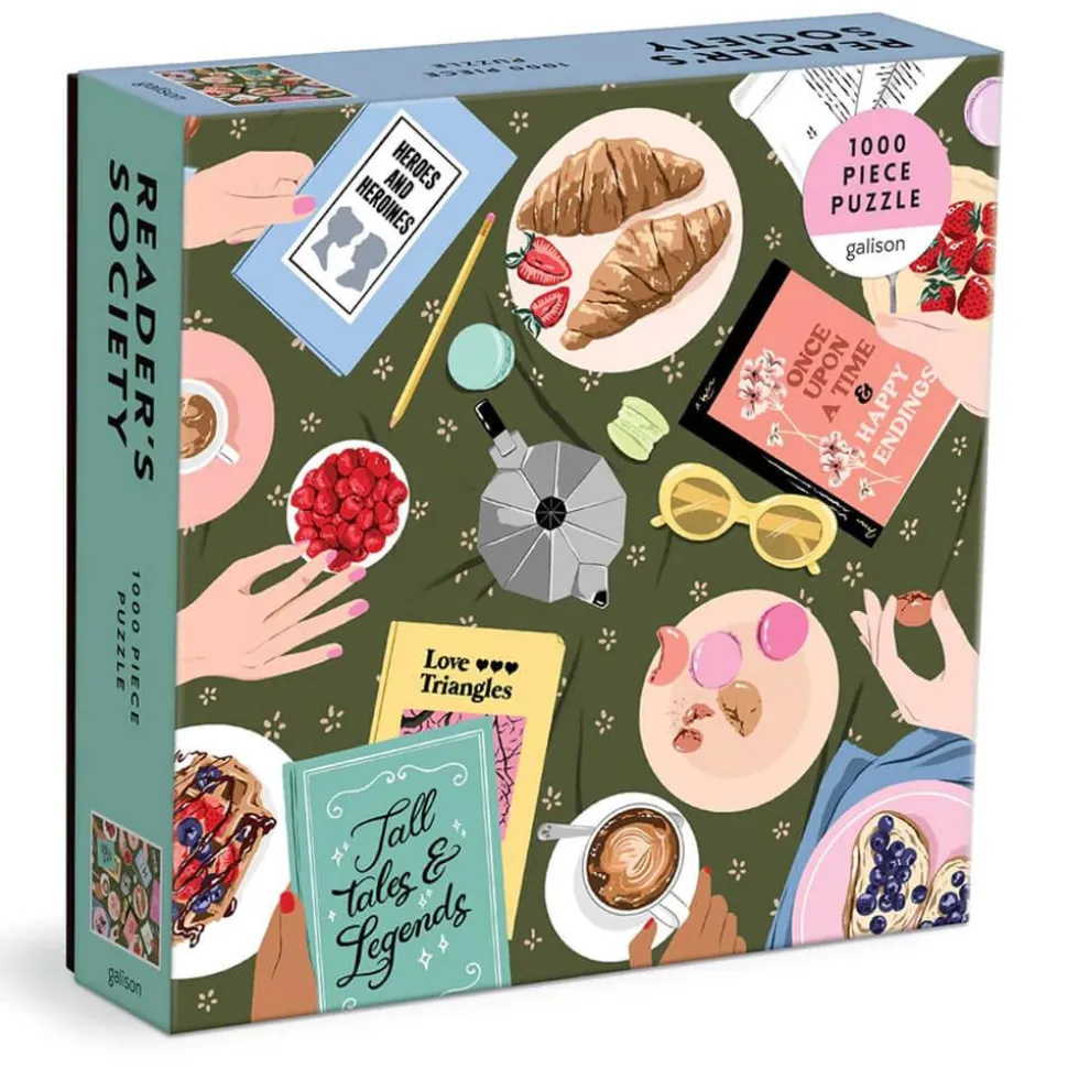 Puzzle 1000 pièces : Société de lecteurs - Galison