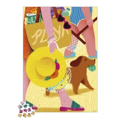 Puzzle 1000 pièces : Sortie à La Plage - Janod