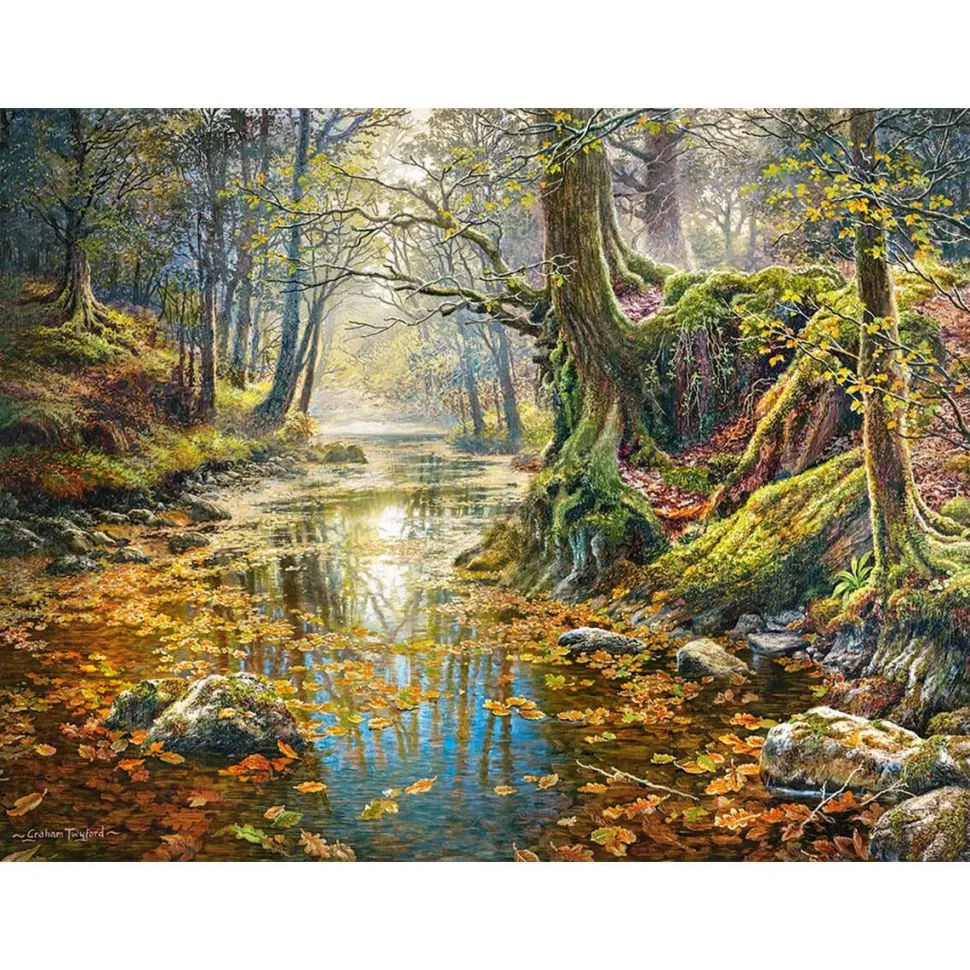 Puzzle 2000 pièces : Souvenir d'automne - Castorland