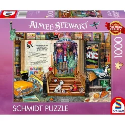 Puzzle 1000 pièces : Souvenirs de New York - Schmidt