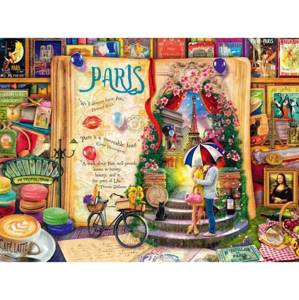 Puzzle 1000 pièces : Souvenirs de Paris - Schmidt