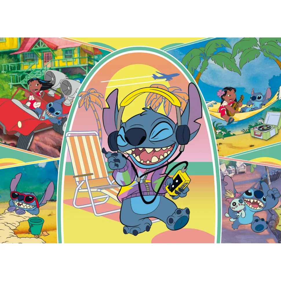 Puzzle 180 pièces : Stitch - Clementoni