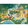 Puzzle 1000 pièces : Story Maps - Le Livre de la Jungle - Clementoni