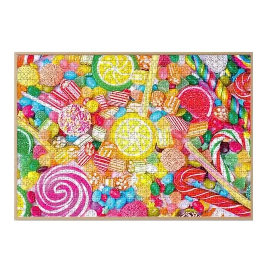 Puzzle 1000 pièces : Sucettes - DToys