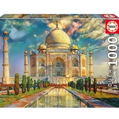 Puzzle 1000 pièces : Taj Mahal - Educa