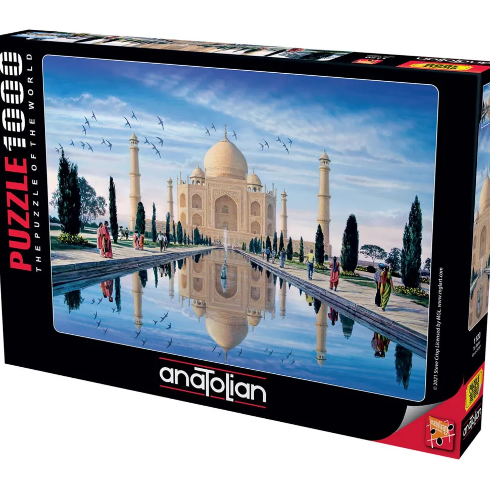 Puzzle 1000 pièces : Taj Mahal - Anatolian