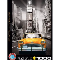 Puzzle 1000 pièces : Taxi jaune à New-York - Eurographics