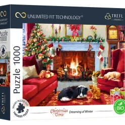 Puzzle 1000 pièces : Technologie Unlimited Fit : Rêver d'hiver - Trefl Prime