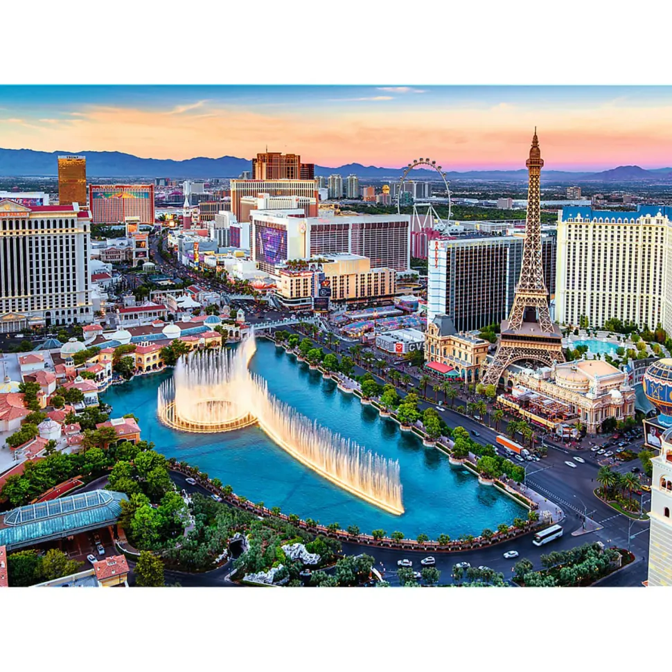 Puzzle 1000 pièces : Technologie Unlimited Fit : Las Vegas, Nevada, USA - Trefl Prime