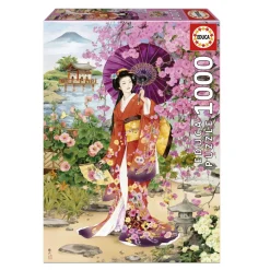 Puzzle 1000 pièces : Teien, Haruyo Morita - Educa