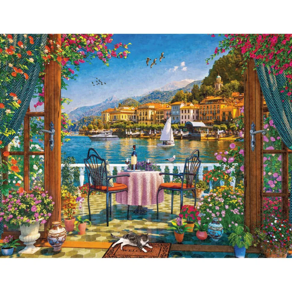 Puzzle 4000 pièces : Terrasse de Côme - Anatolian