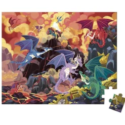Puzzle 54 pièces : Terre De Dragons - Janod