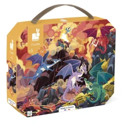 Puzzle 54 pièces : Terre De Dragons - Janod