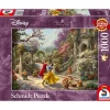 Puzzle 1000 pièces : Thomas Kinkade : Disney, Blanche-Neige - Danse avec le prince - Schmidt