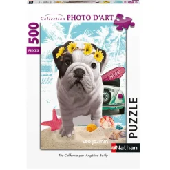 Puzzle 500 pièces : Téo California, Téo Jasmin - Nathan