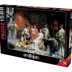 Puzzle 1500 pièces : Toilette d'une dame romaine - Anatolian