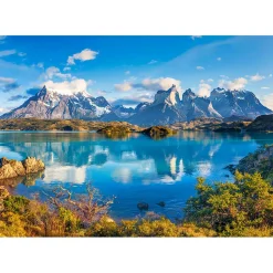 Puzzle 500 pièces : Torres Del Paine, Patagonie, Chili - Castorland