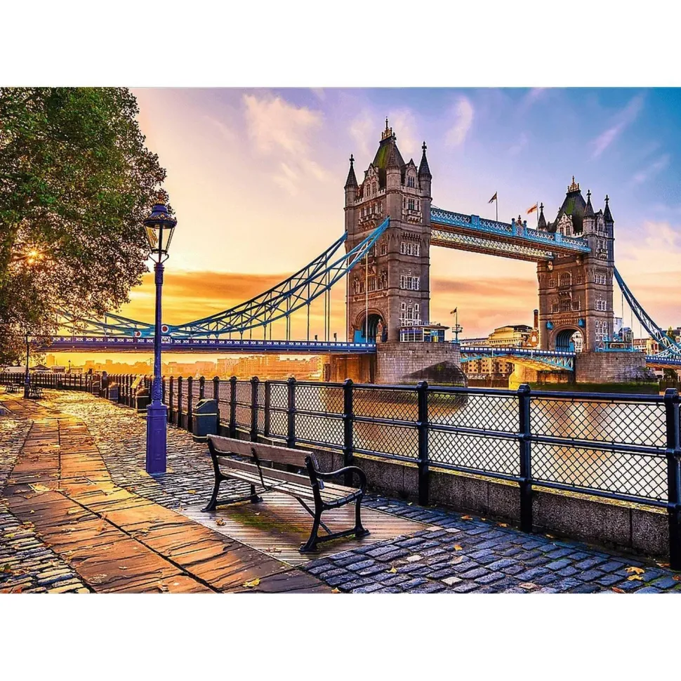 Puzzle 1000 pièces : Tower Bridge, Londre - Trefl