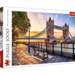 Puzzle 1000 pièces : Tower Bridge, Londre - Trefl