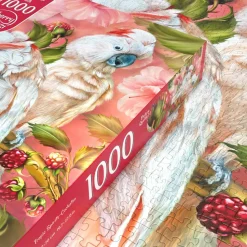 Puzzle 1000 pièces : Tropic Spirits-Cacatoès - CherryPazzi
