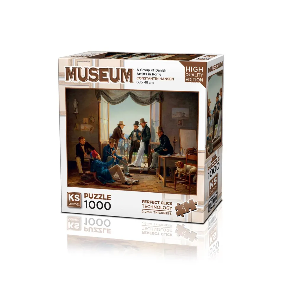 Puzzle 1000 pièces : Un groupe d'artiste - Ks Games