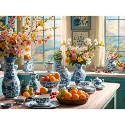 Puzzle 2000 pièces : Un matin dans ma cuisine - CherryPazzi